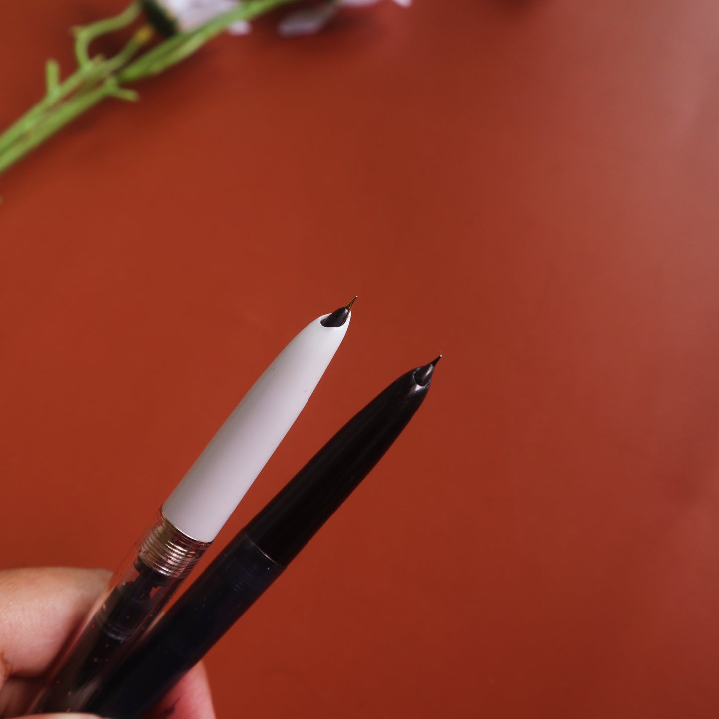 Mini THEBAI Thyer Hooded Fountain Pen - Sun and Moon