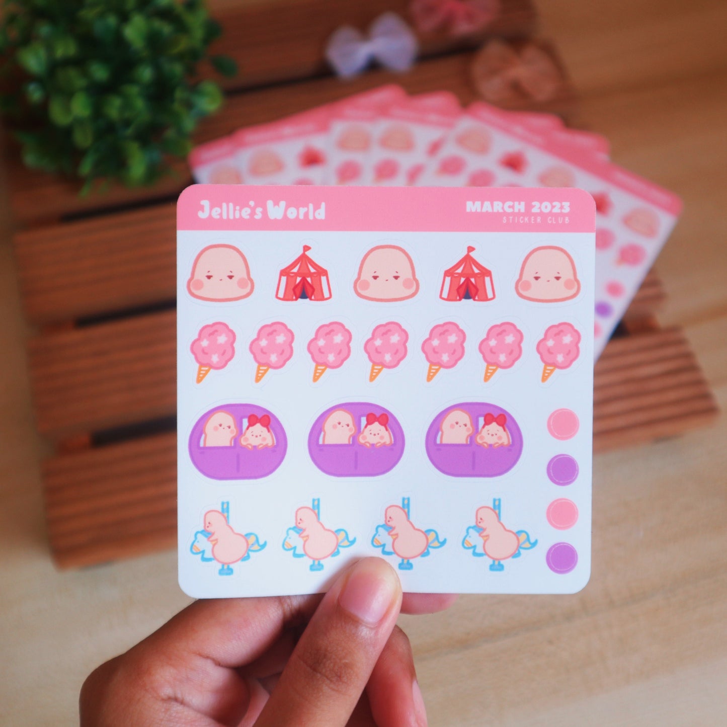 Uke-chin Seme-chin Funfair Planner Stickers - Yaoi/BL Cute Chibi- Mini Bujo/Bullet Journal Planner Stickers - Matte/Glossy