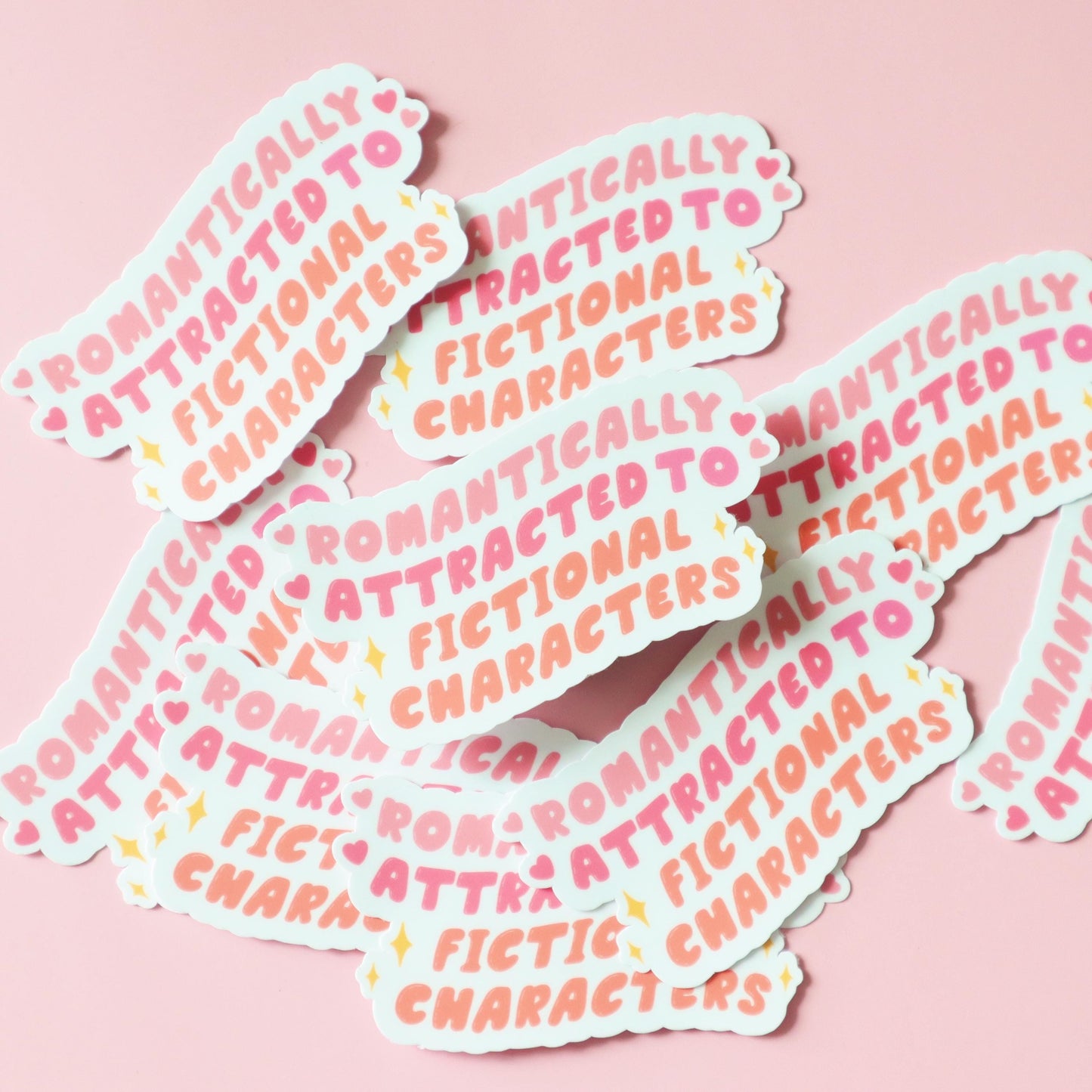 Romantically Attracted to Fictional Characters- Funny BL/Yaoi Manga/Manhwa Sticker-JelliesWorld Waterproof Matte/Glossy Laptop Decal Sticker