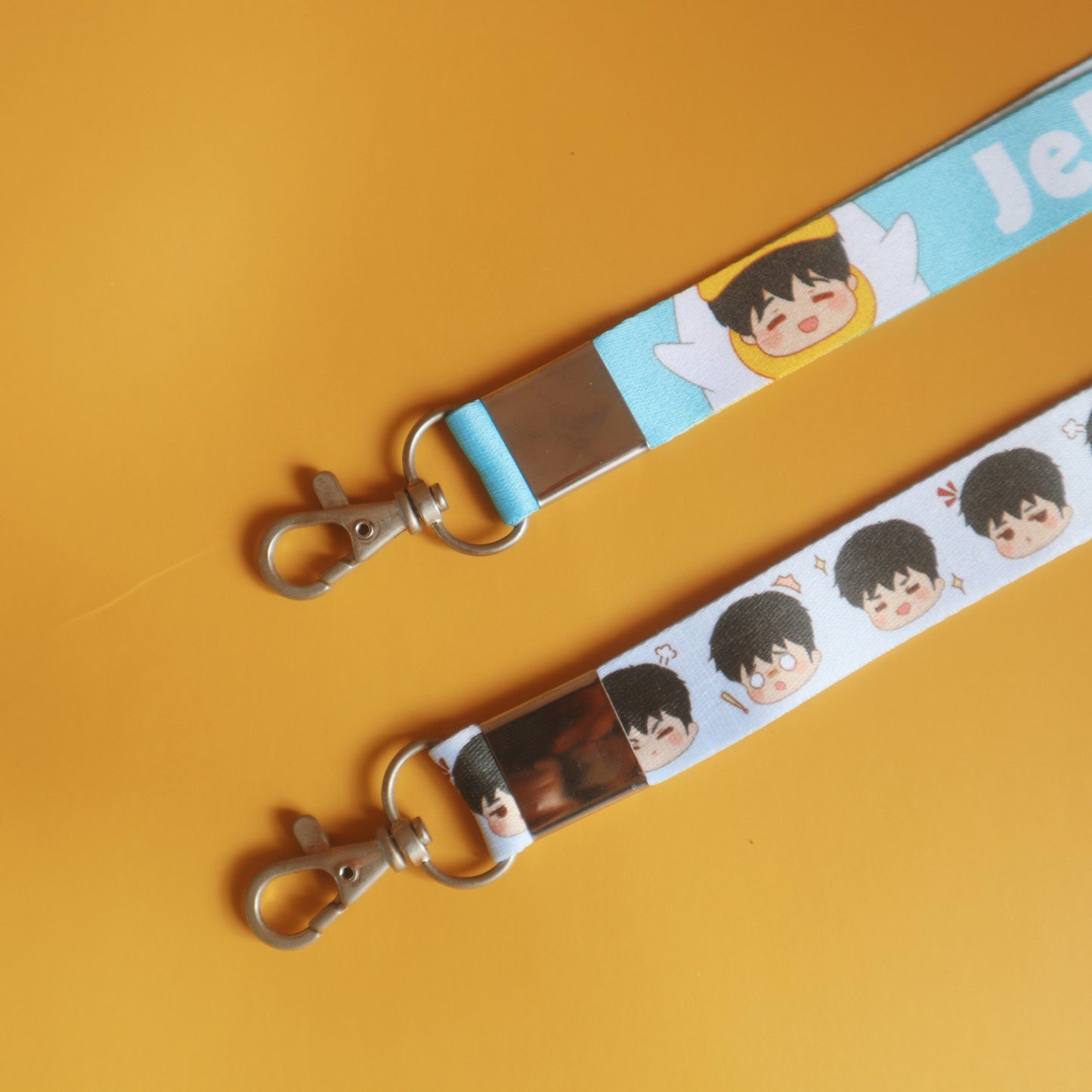 Jellie's World Ellie Lanyard- Kawaii Chibi Faces Lanyard