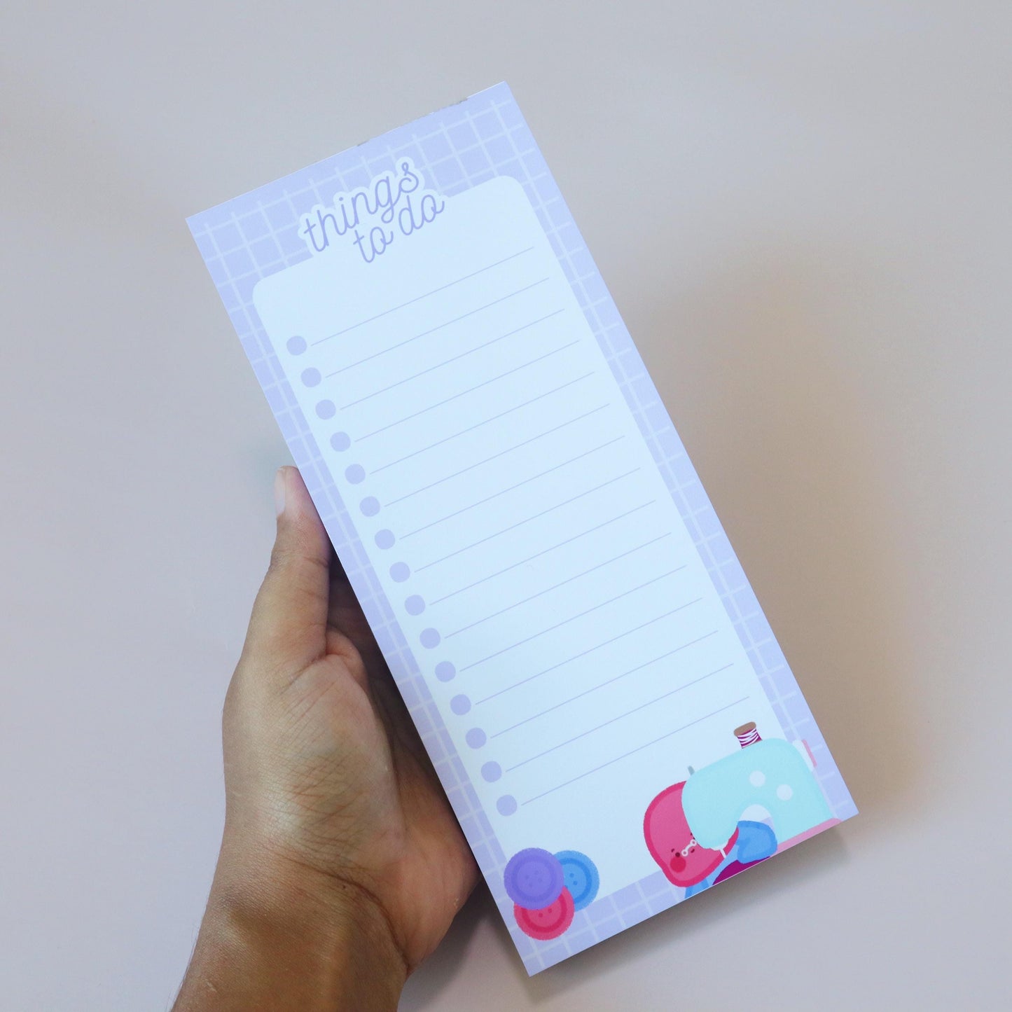 Things To Do Bisexual Notepad List - To-Do-List Magnetic Grocery List - Bisexual Flag Subtle Kawaii Spider, Nibbles