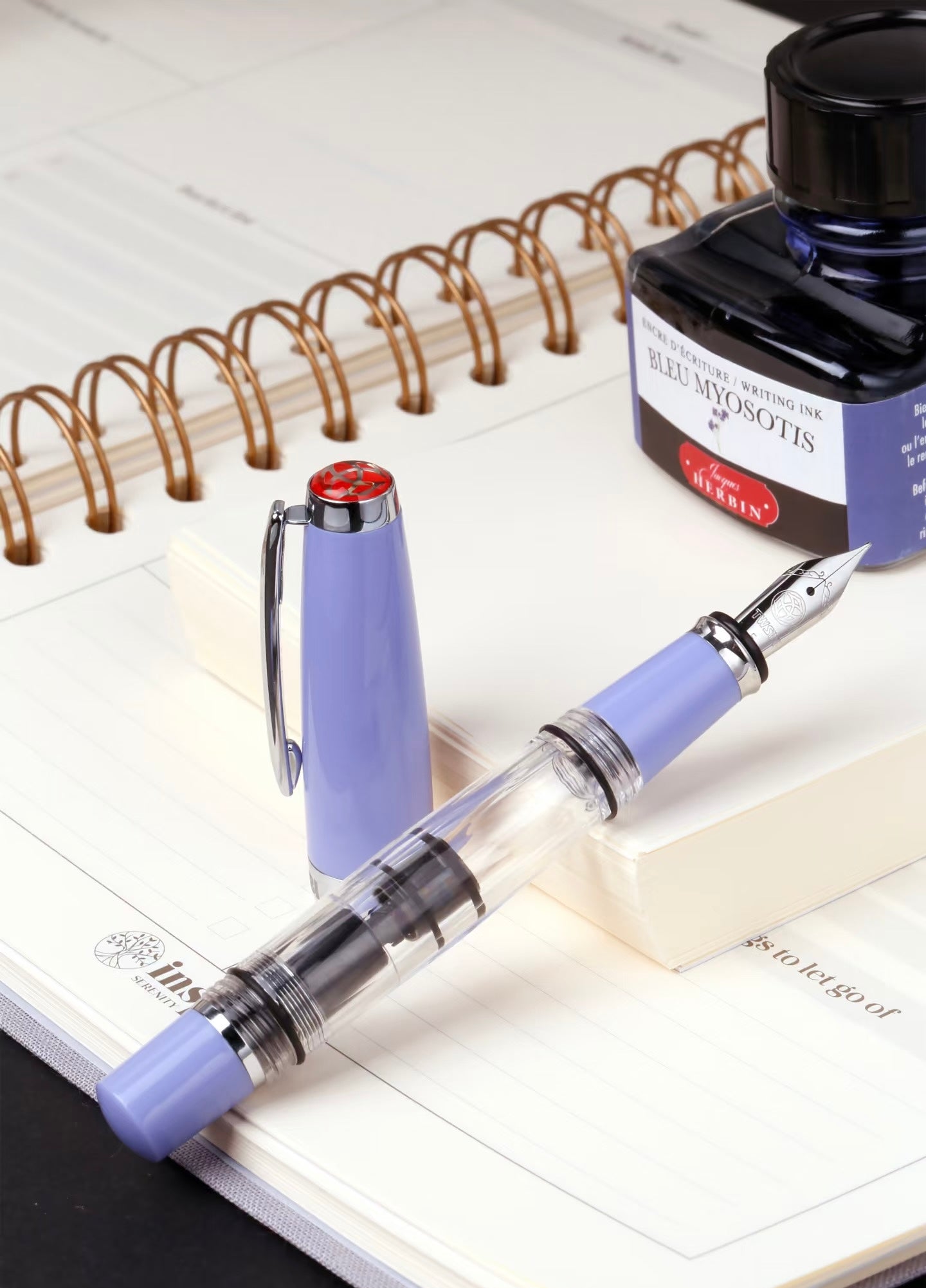 TWSBI Mini 580 Lavendar Purple Fountain Pen & Ink Gift Set -PRE-ORDER-