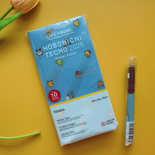 Tamagotchi Hobonichi Weeks 2026 - April Start- Japanese