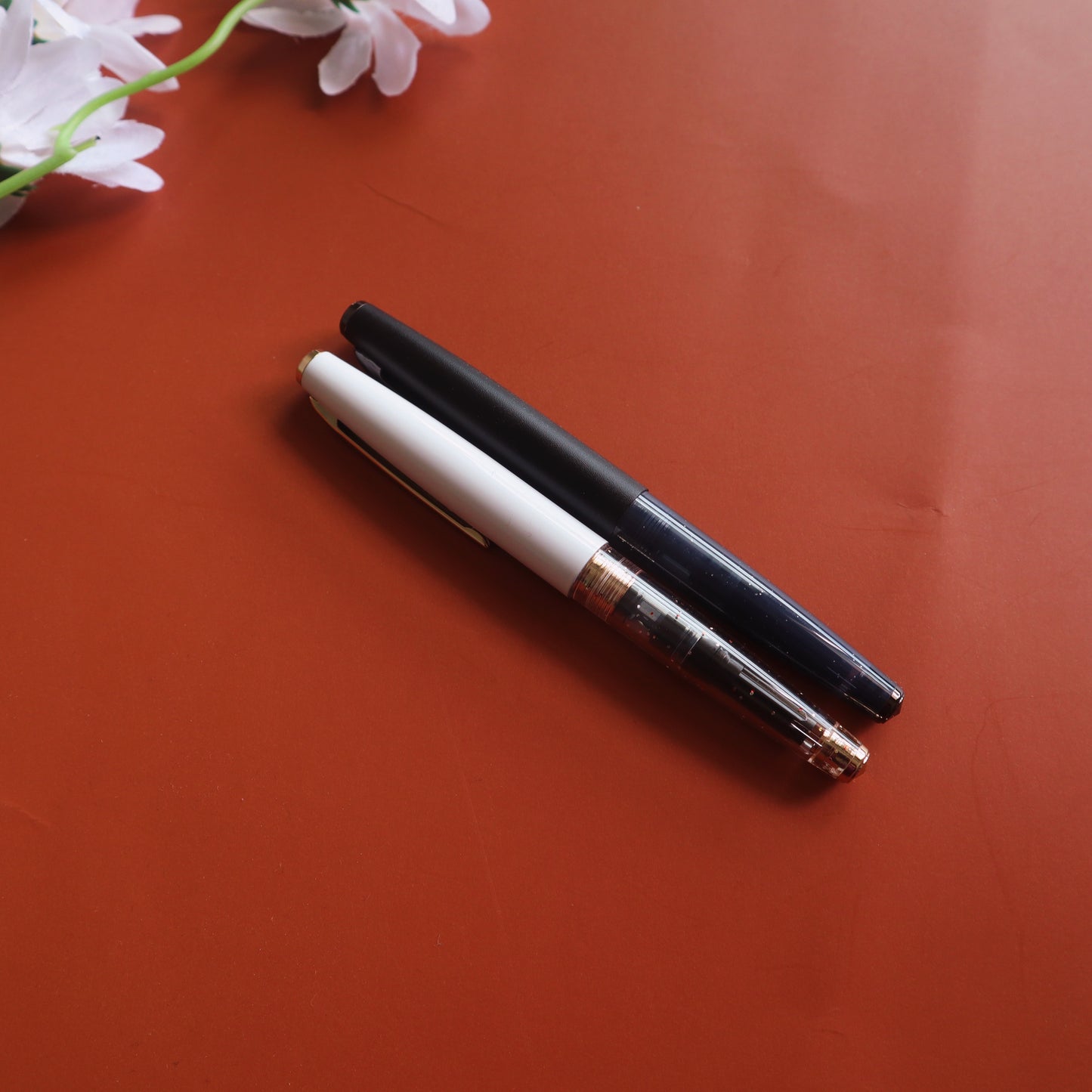 Mini THEBAI Thyer Hooded Fountain Pen - Sun and Moon
